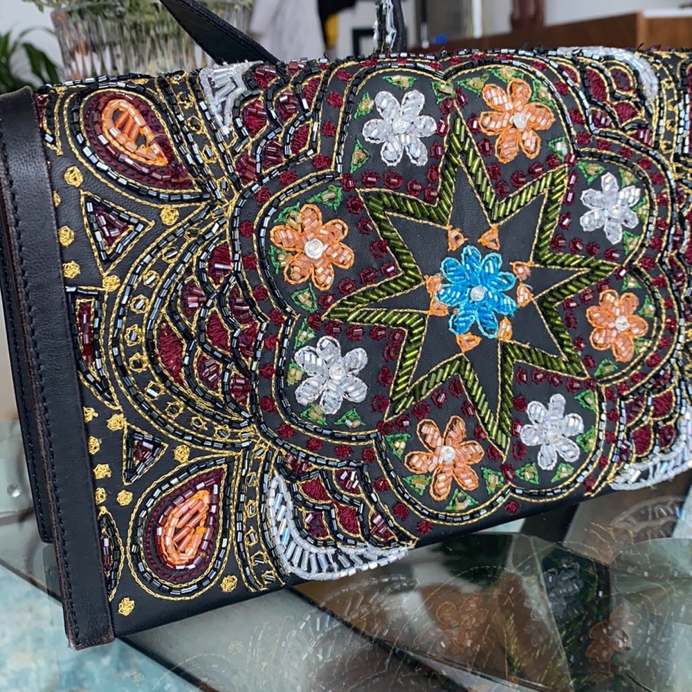 Vintage Ferragamo Beaded Bag - Picture 2 of 14